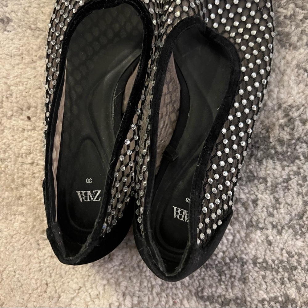 Zara Mesh Flats - Picture 5 of 7